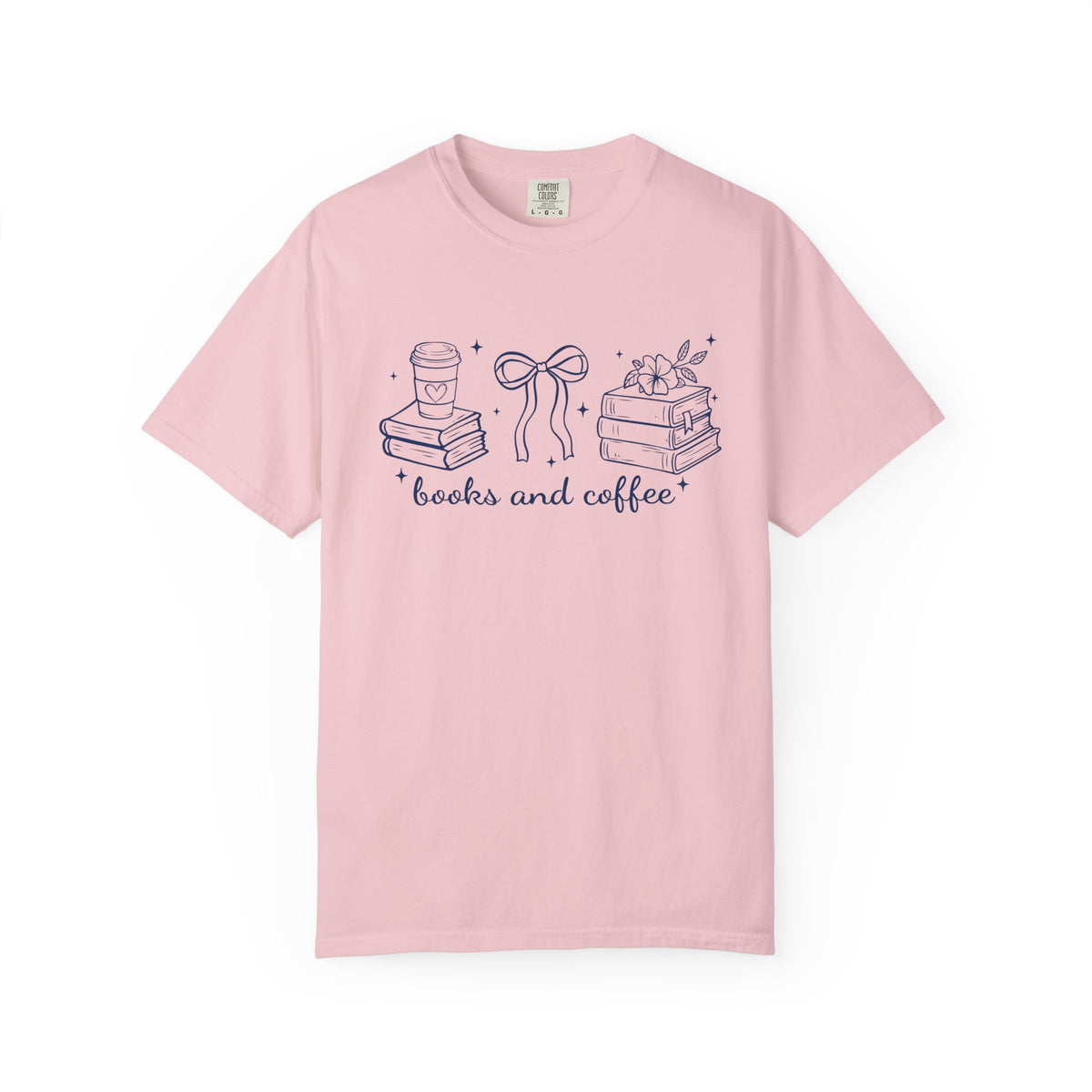 Books and Coffee Tee