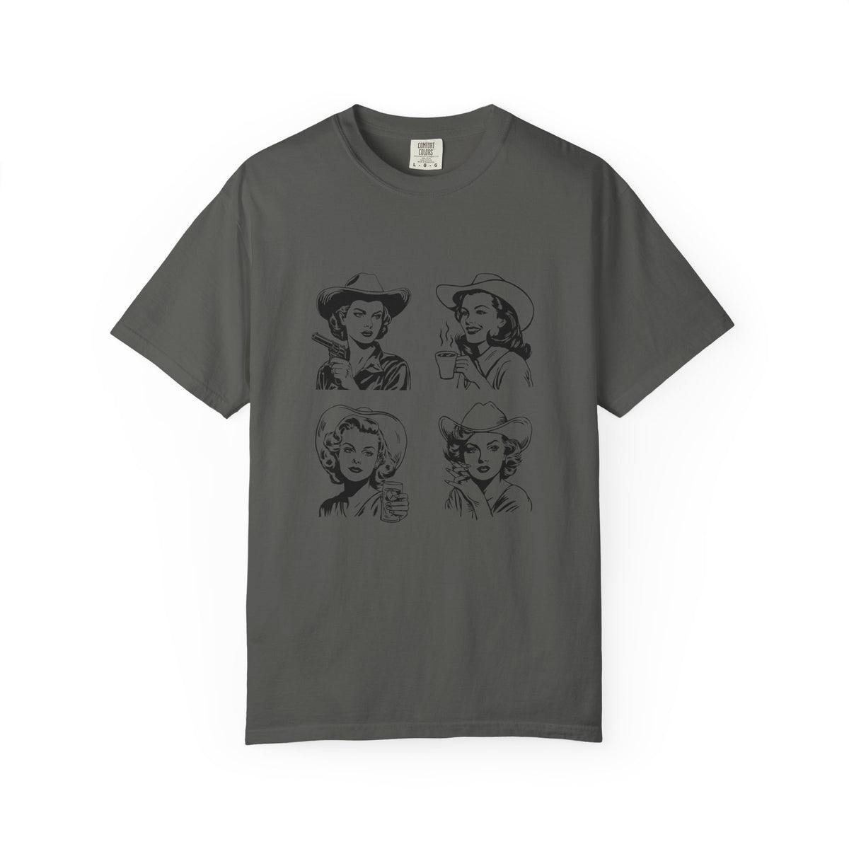 Caffeine Cowgirl Tee