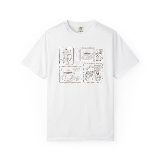 Coffee Grid Tee