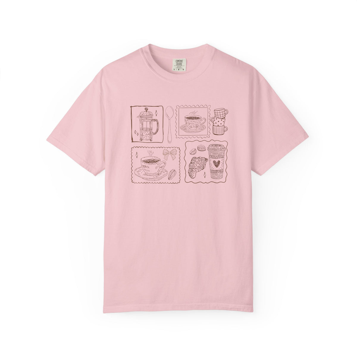 Coffee Grid Tee