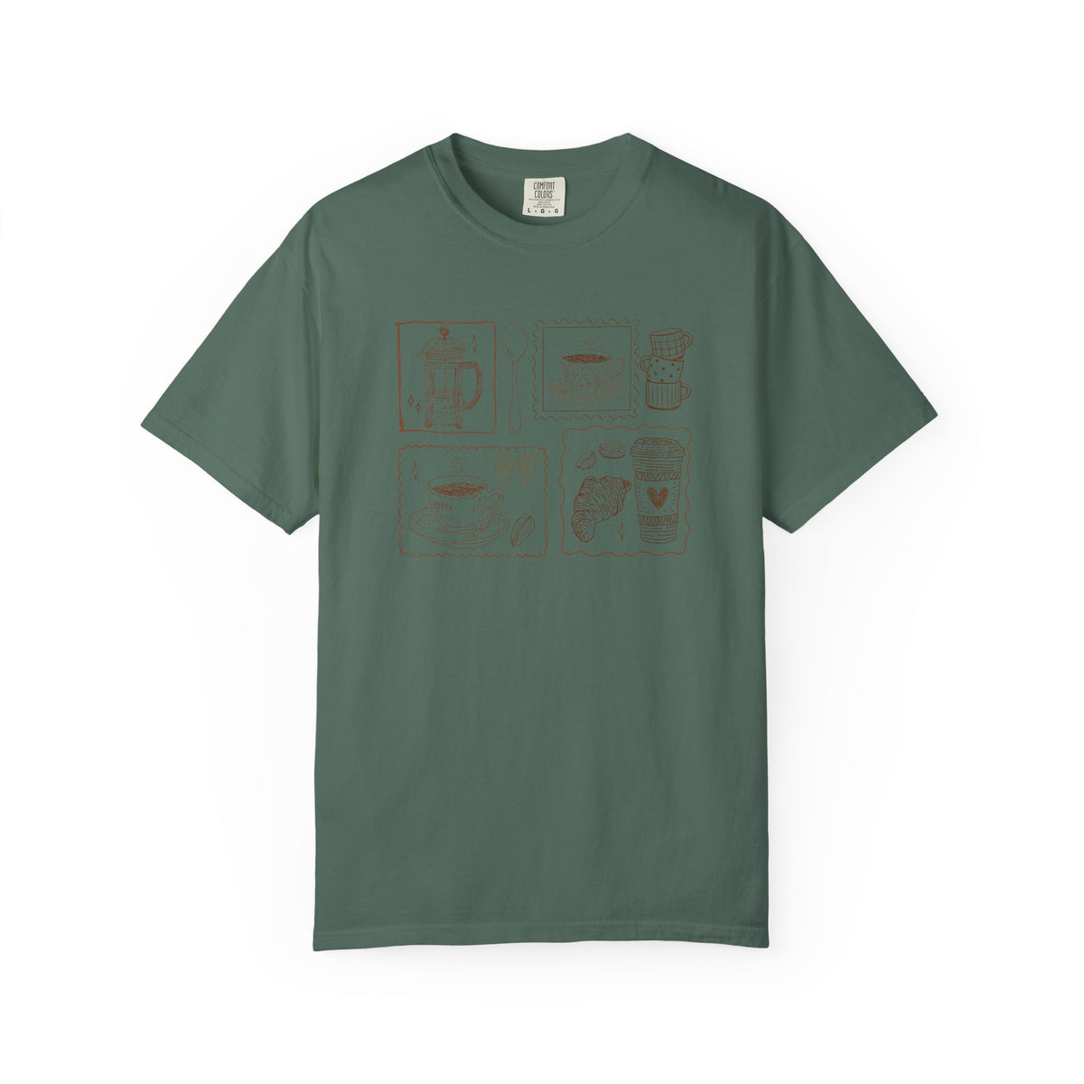 Coffee Grid Tee