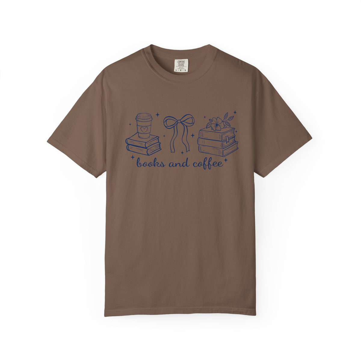 Books and Coffee Tee