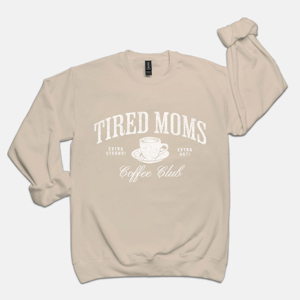 Tired Moms Crew Neck