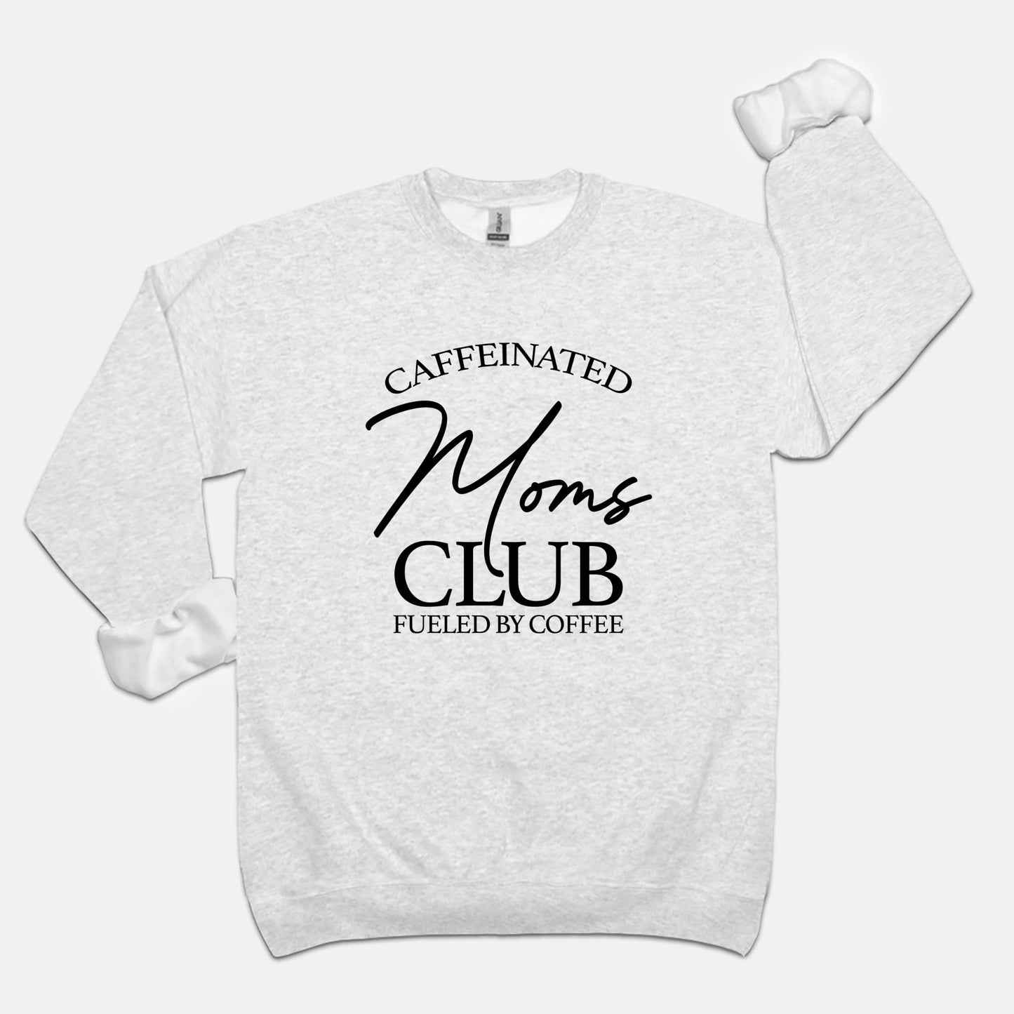 Caffeinated Moms Crew Neck