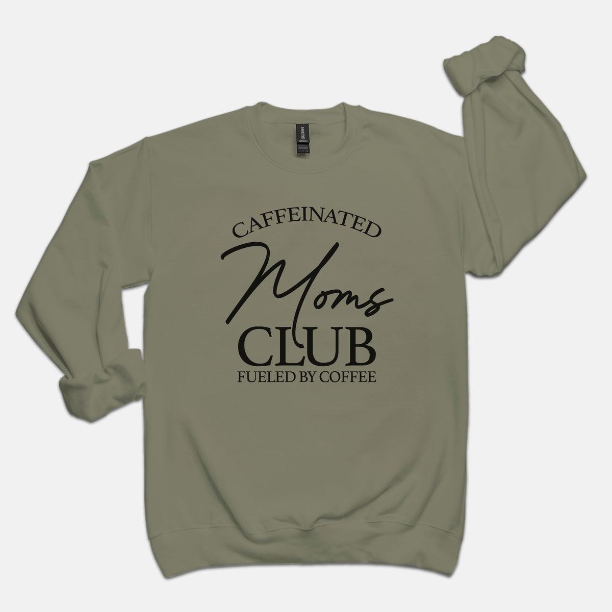 Caffeinated Moms Crew Neck