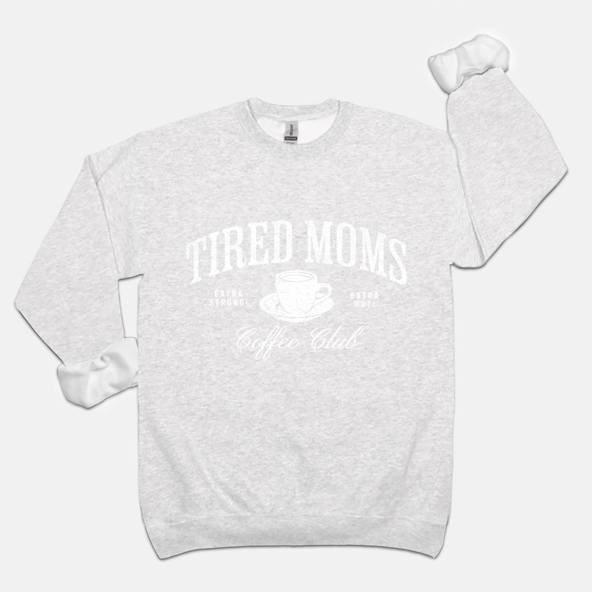 Tired Moms Crew Neck