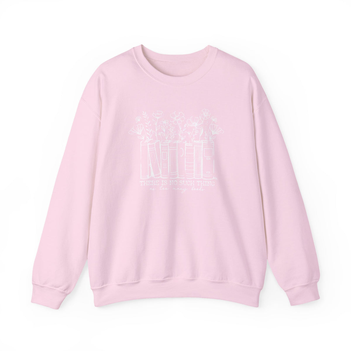 Too Many Books Crewneck Sweatshirt