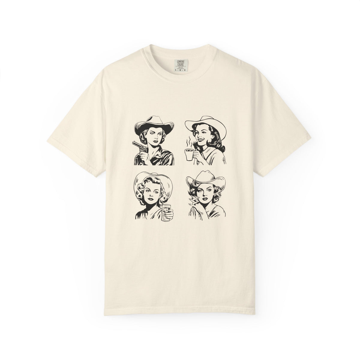 Caffeine Cowgirl Tee