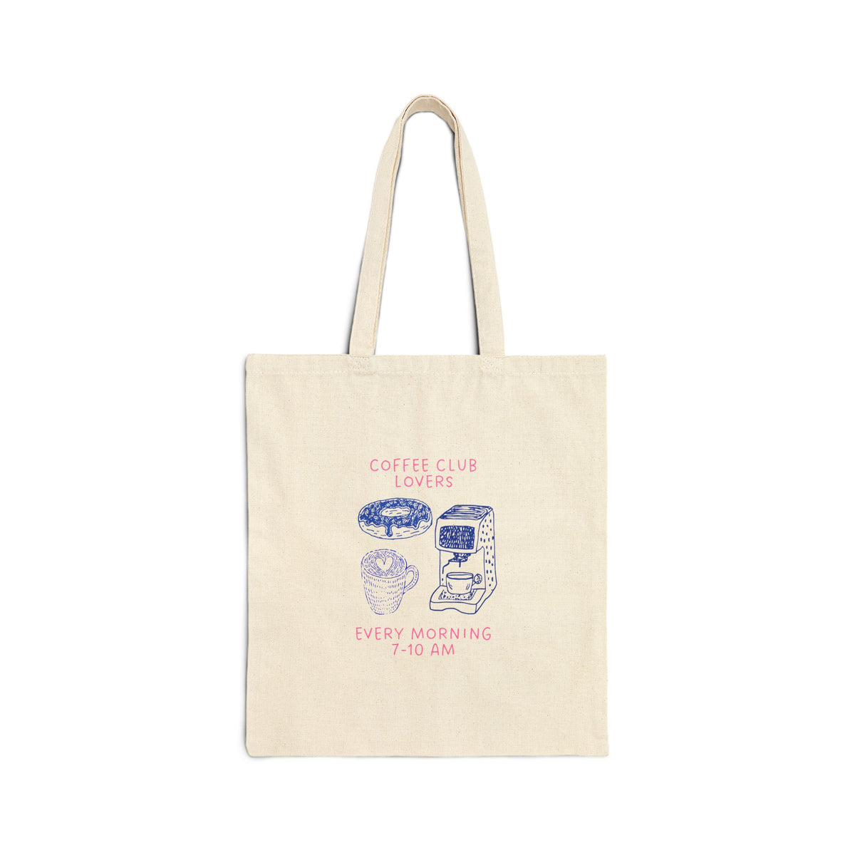 Coffee Club Lovers Tote Bag