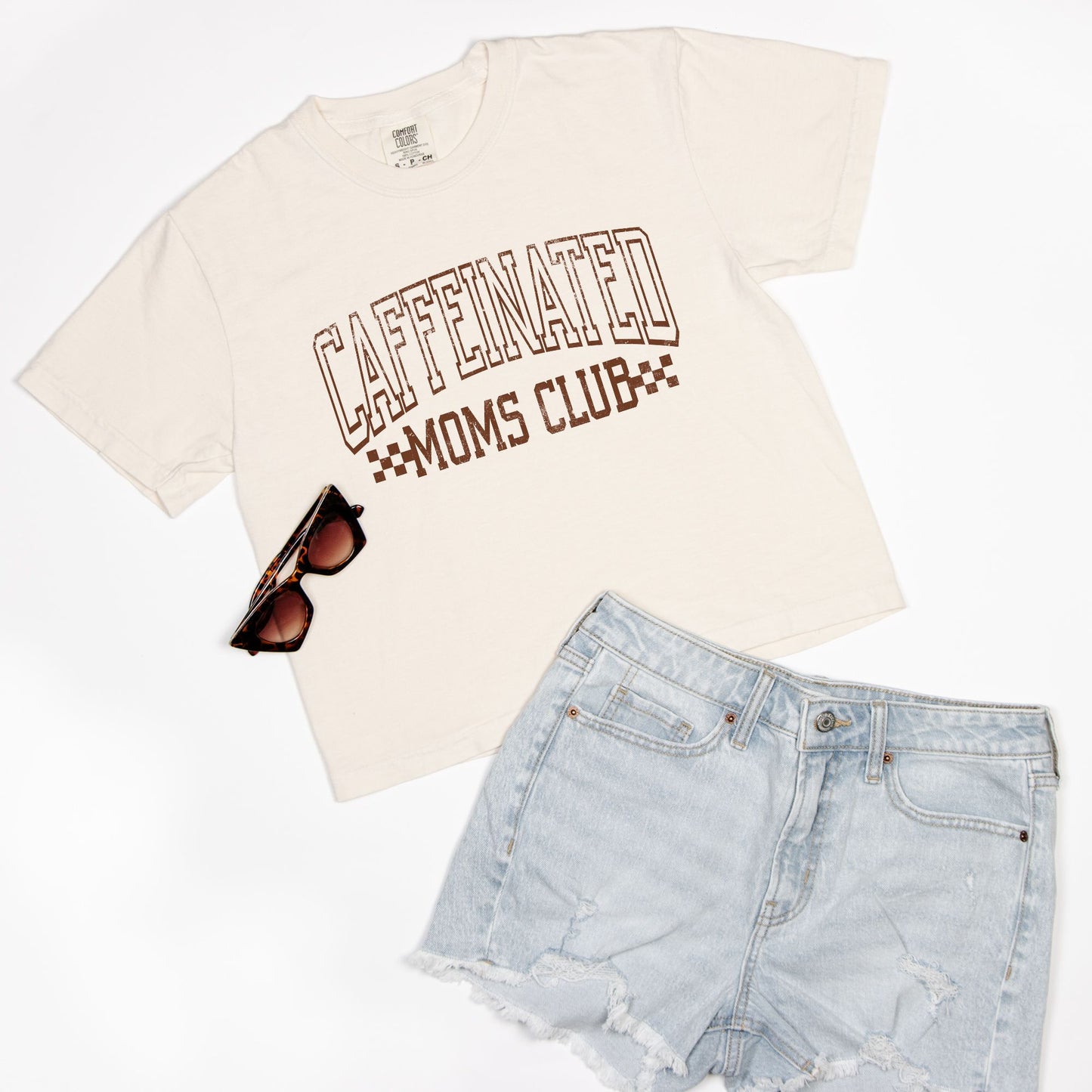 Caffeinated Moms Club Tee
