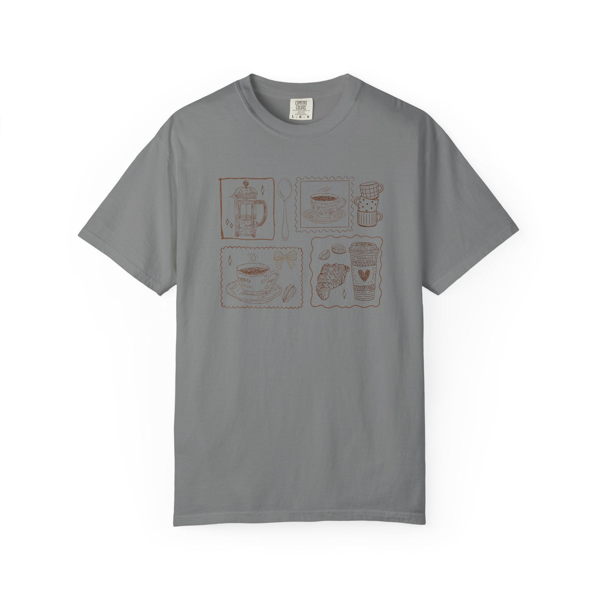Coffee Grid Tee