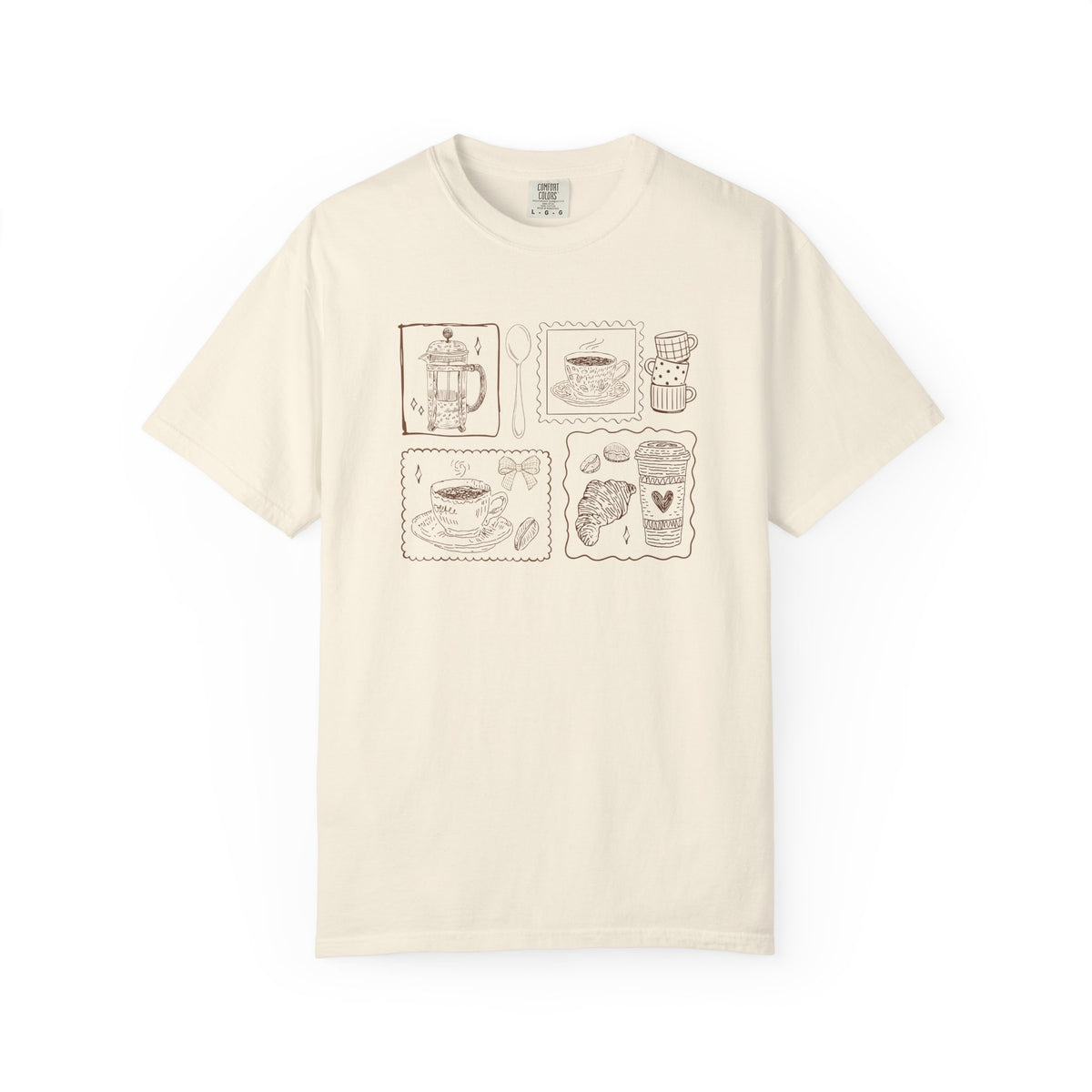 Coffee Grid Tee