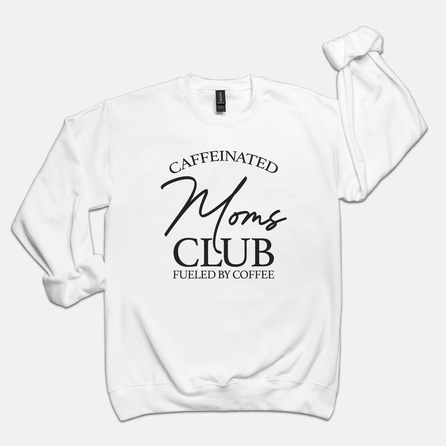 Caffeinated Moms Crew Neck