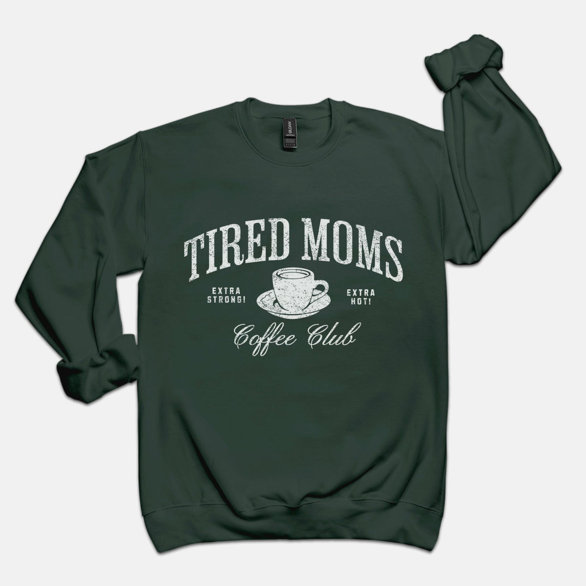 Tired Moms Crew Neck