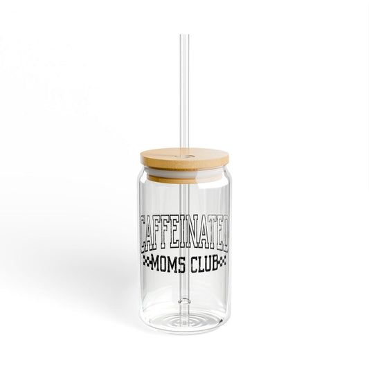 Caffeinated Moms Glass