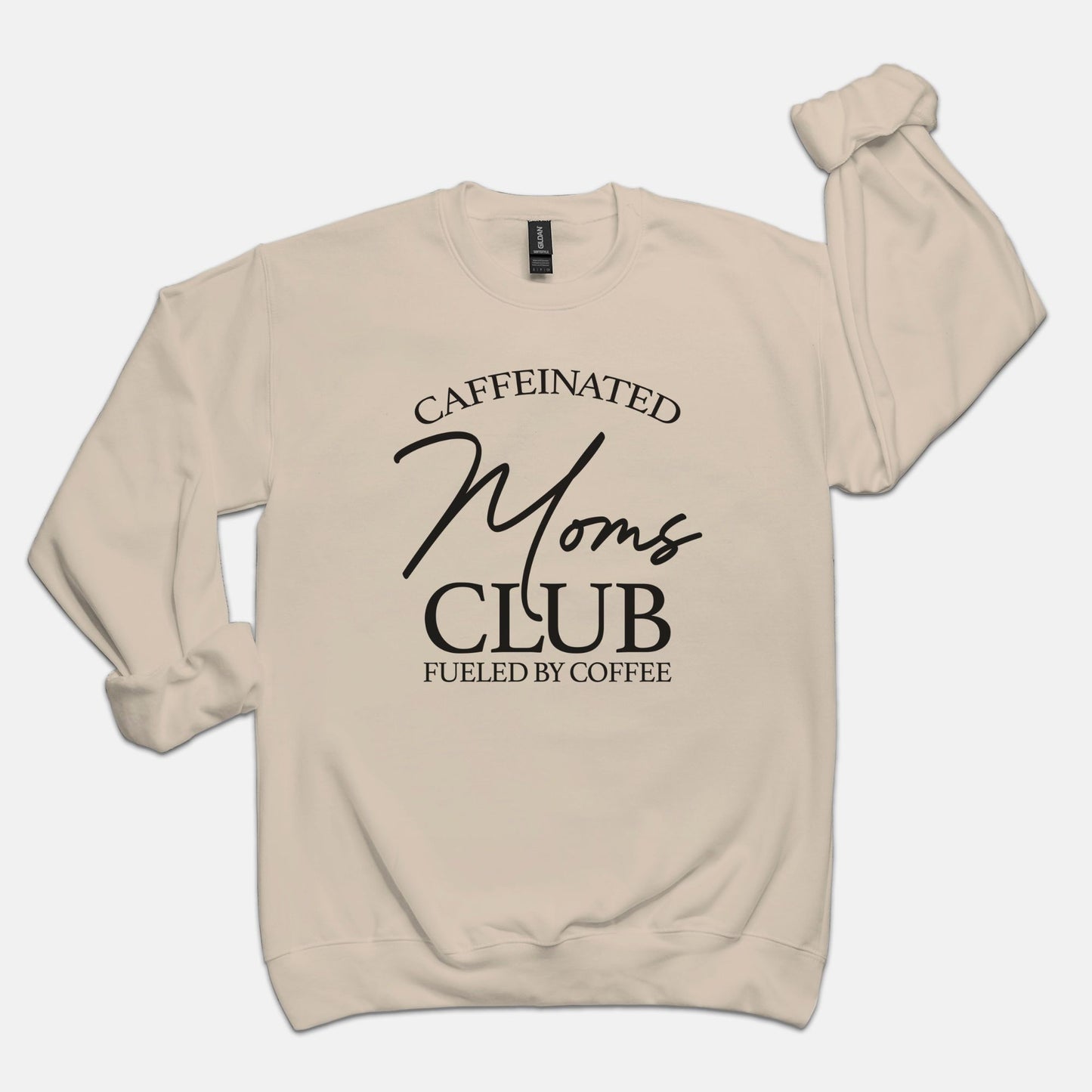 Caffeinated Moms Crew Neck